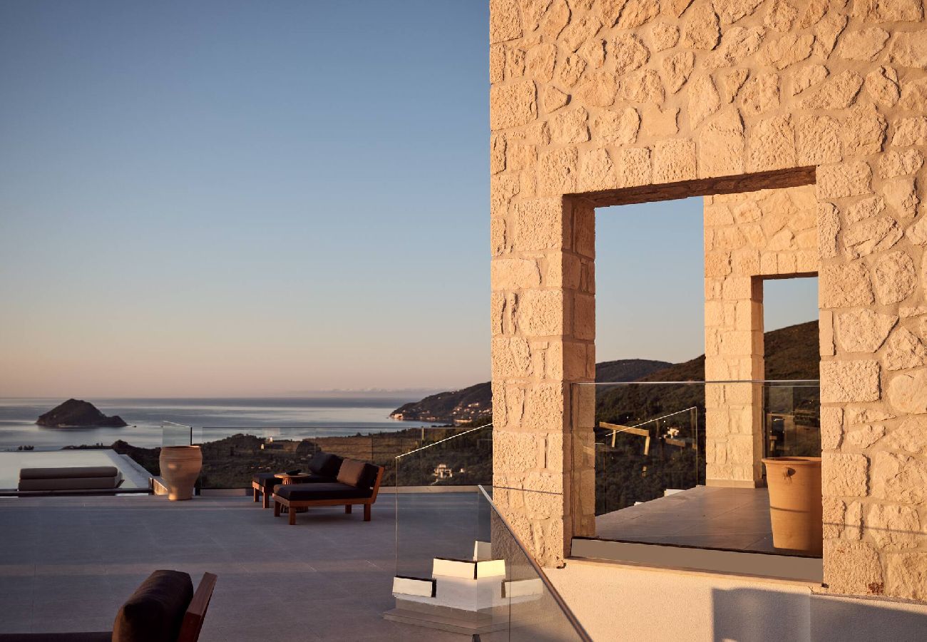 Villa in Lithakia - Marisia Luxury Villa, An Acre of Endless Blue