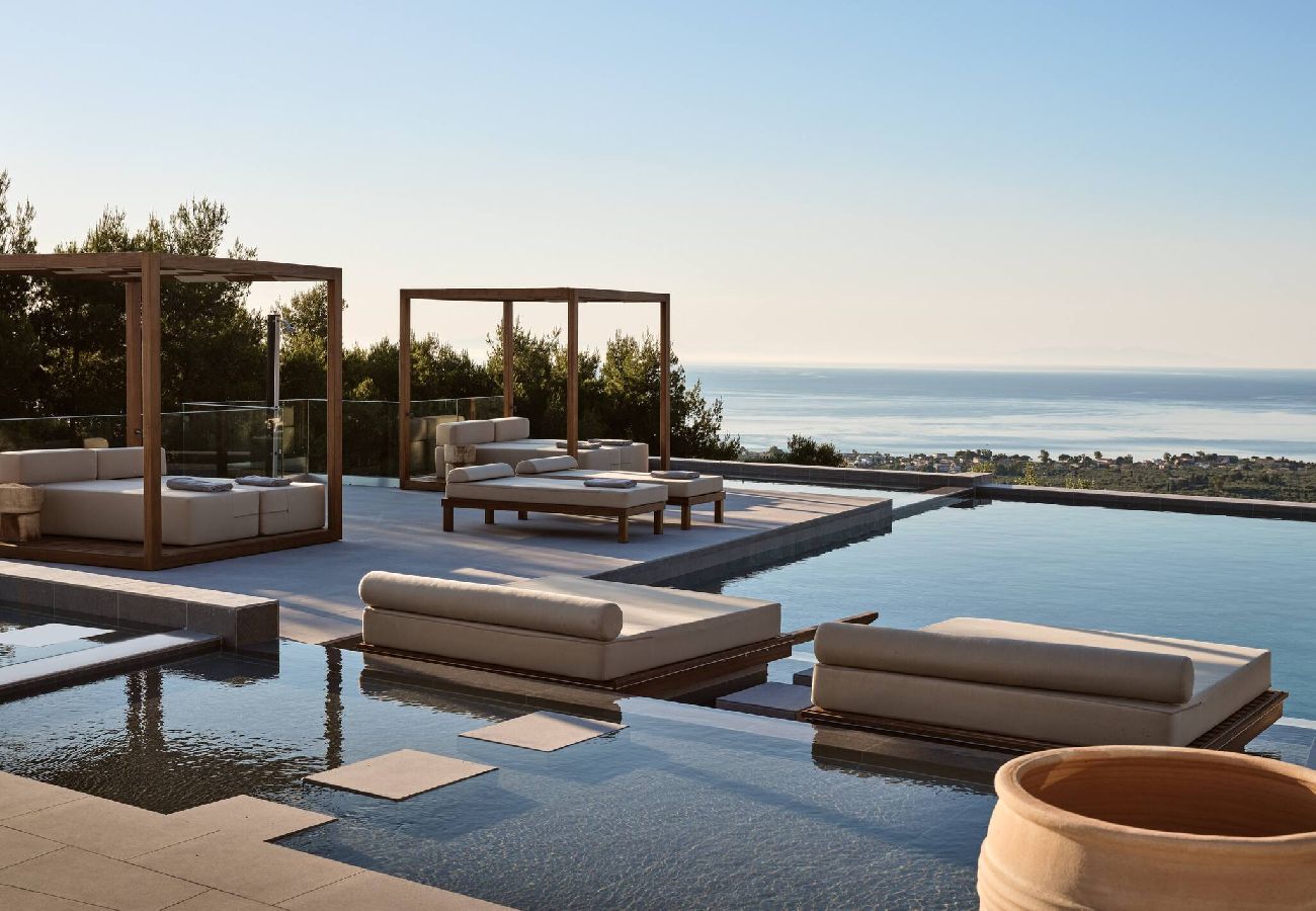 Villa in Lithakia - Marisia Luxury Villa, An Acre of Endless Blue