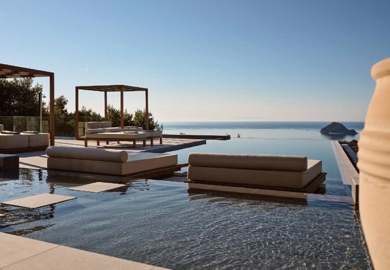 Villa in Lithakia - Marisia Luxury Villa, An Acre of Endless Blue