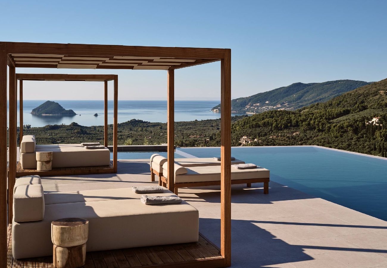 Villa in Lithakia - Marisia Luxury Villa, An Acre of Endless Blue