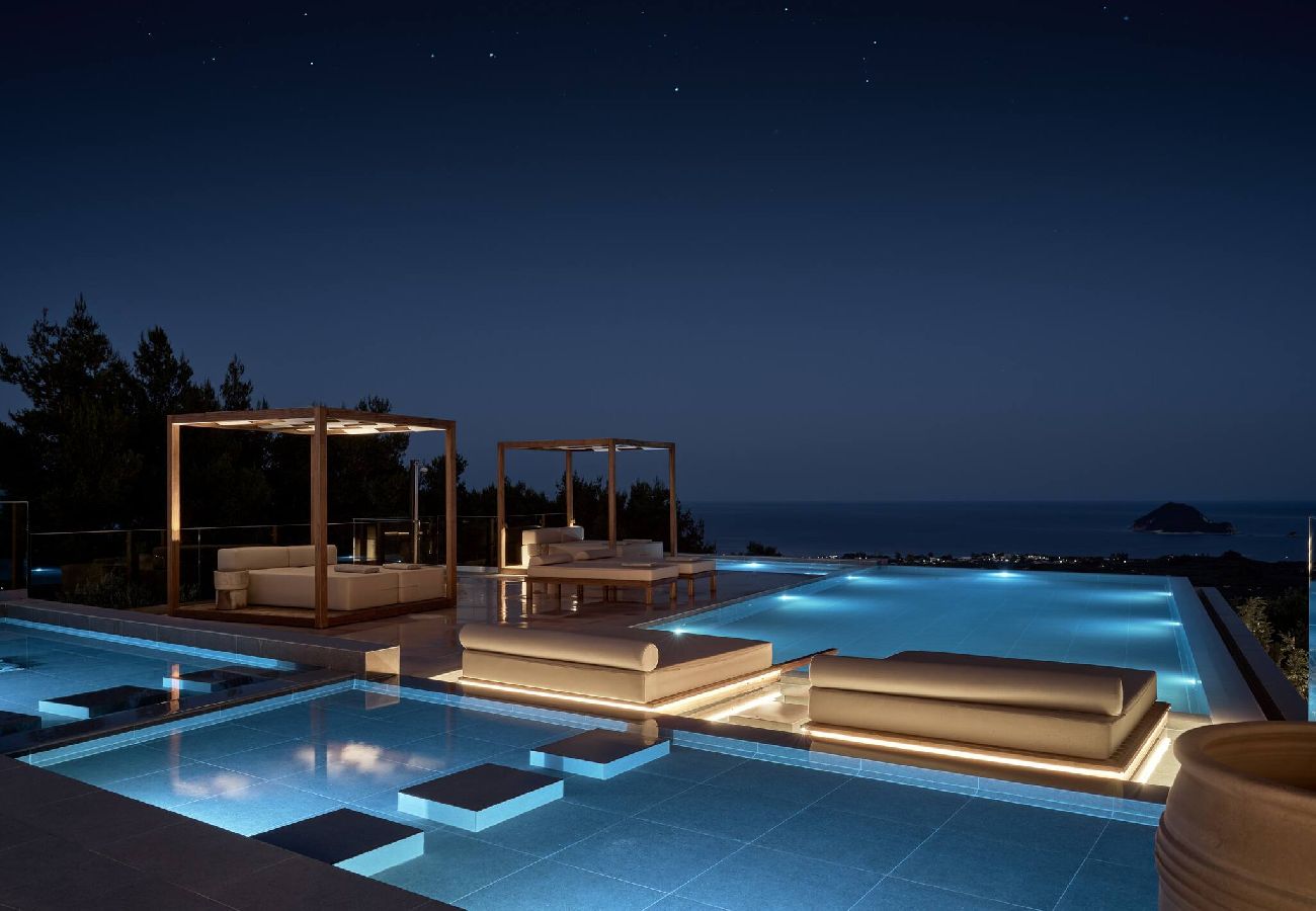 Villa in Lithakia - Marisia Luxury Villa, An Acre of Endless Blue