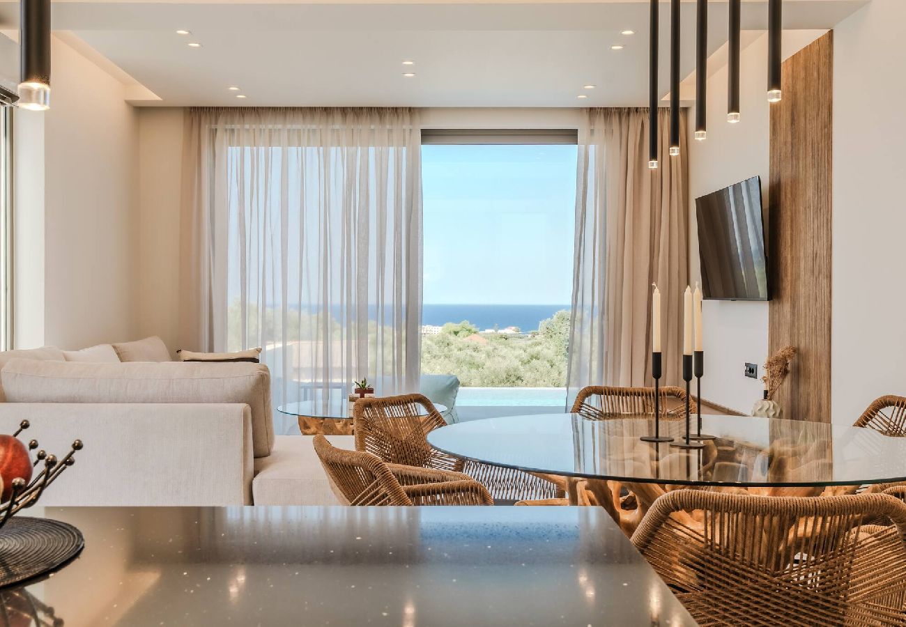 Villa in Kipseli - Floralba Luxury Villa, Essence of Sea View Living