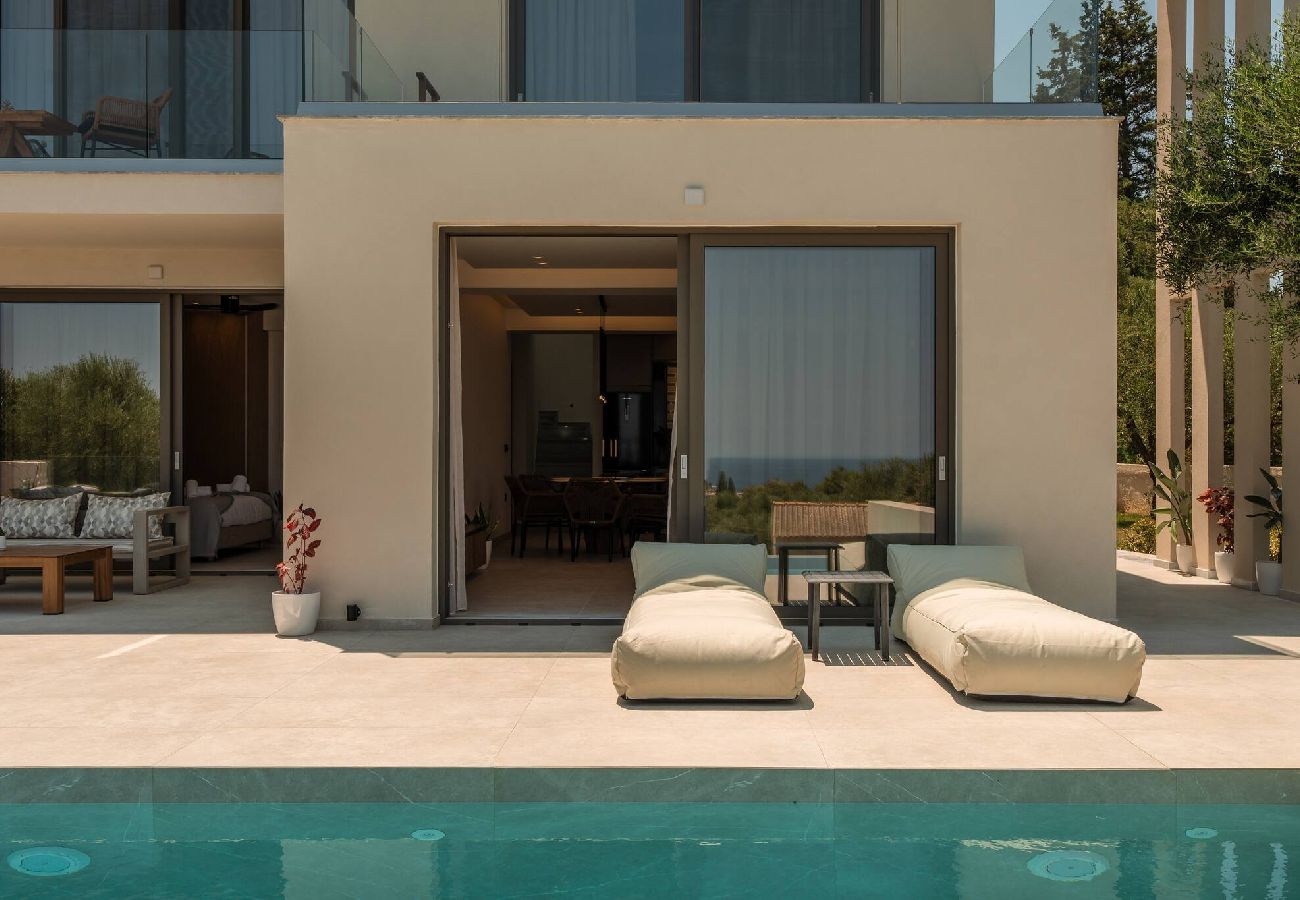 Villa in Kipseli - Floralba Luxury Villa, Essence of Sea View Living