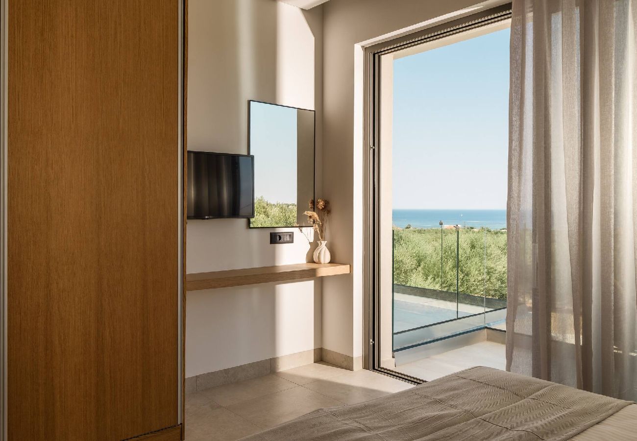 Villa in Kipseli - Floralba Luxury Villa, Essence of Sea View Living