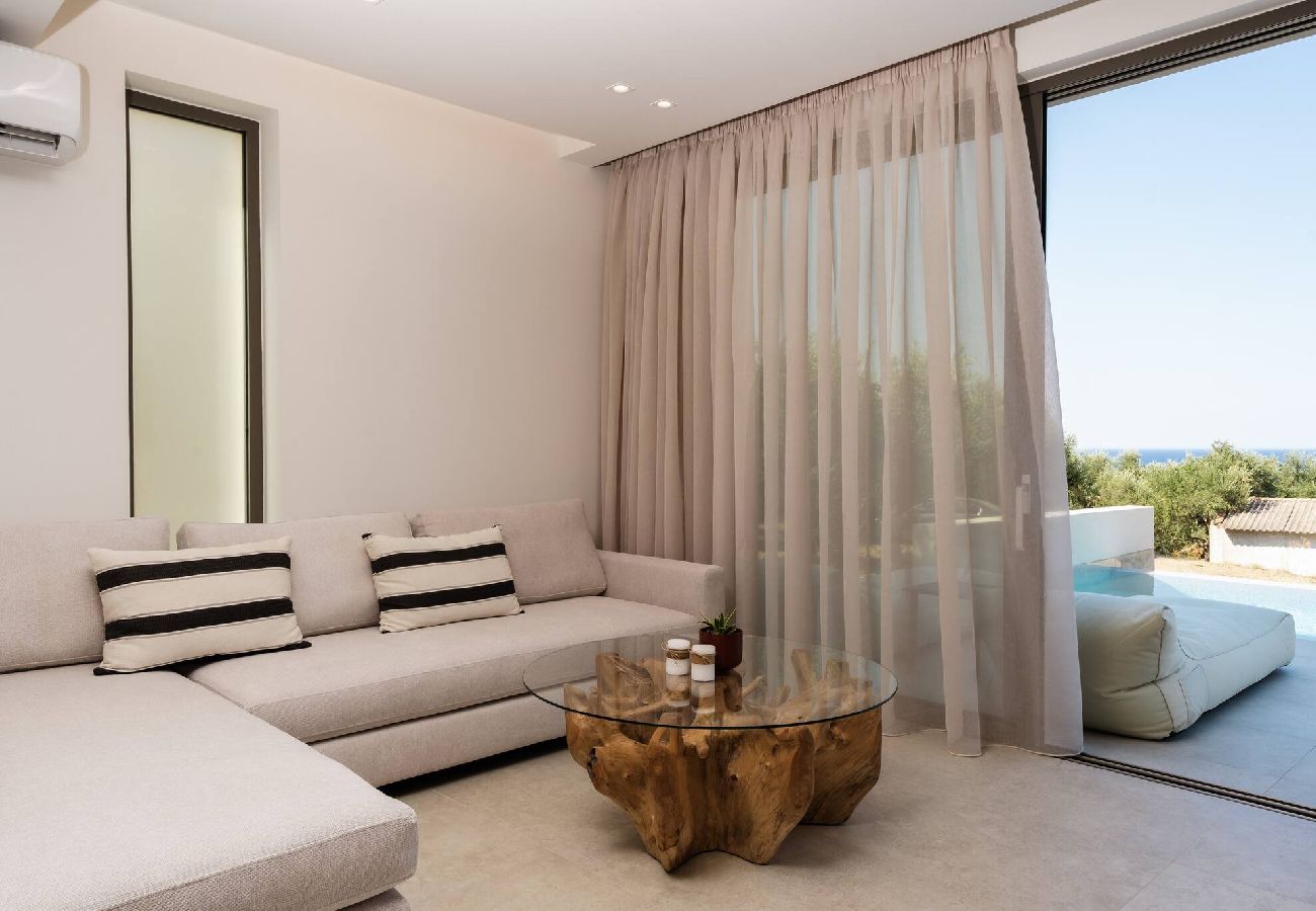 Villa in Kipseli - Floralba Luxury Villa, Essence of Sea View Living