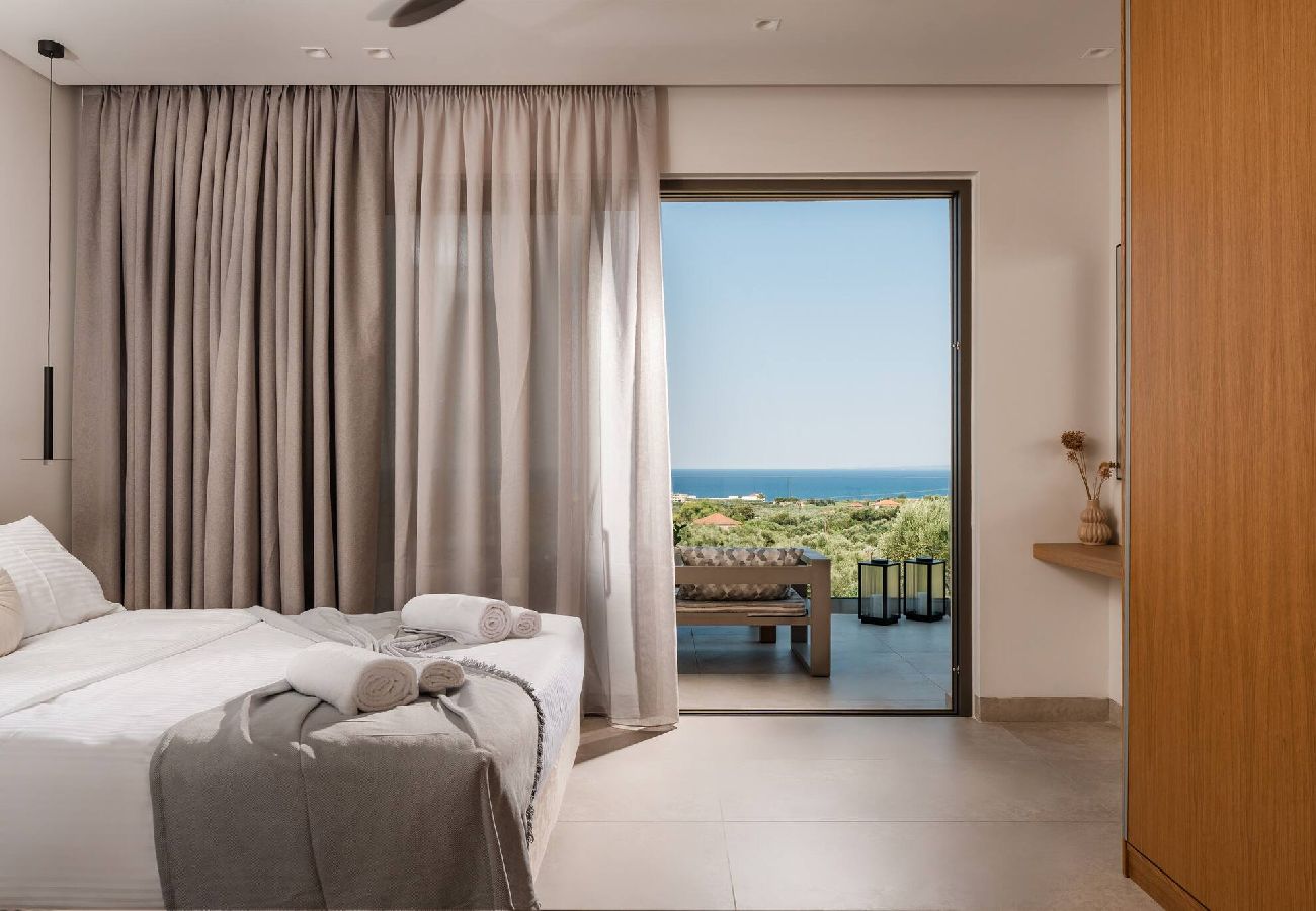 Villa in Kipseli - Floralba Luxury Villa, Essence of Sea View Living