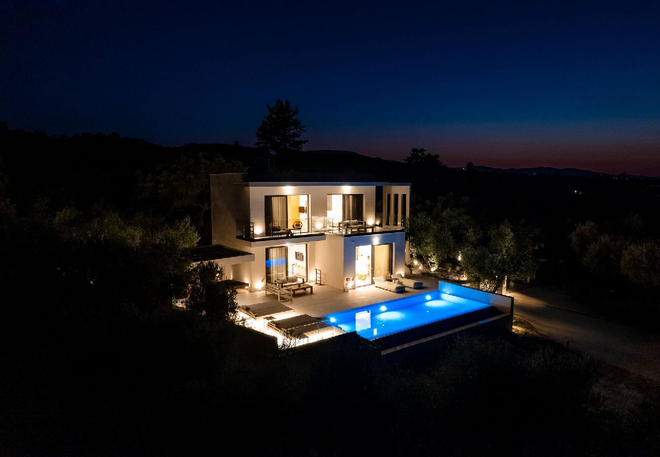 Villa in Kipseli - Floralba Luxury Villa, Essence of Sea View Living