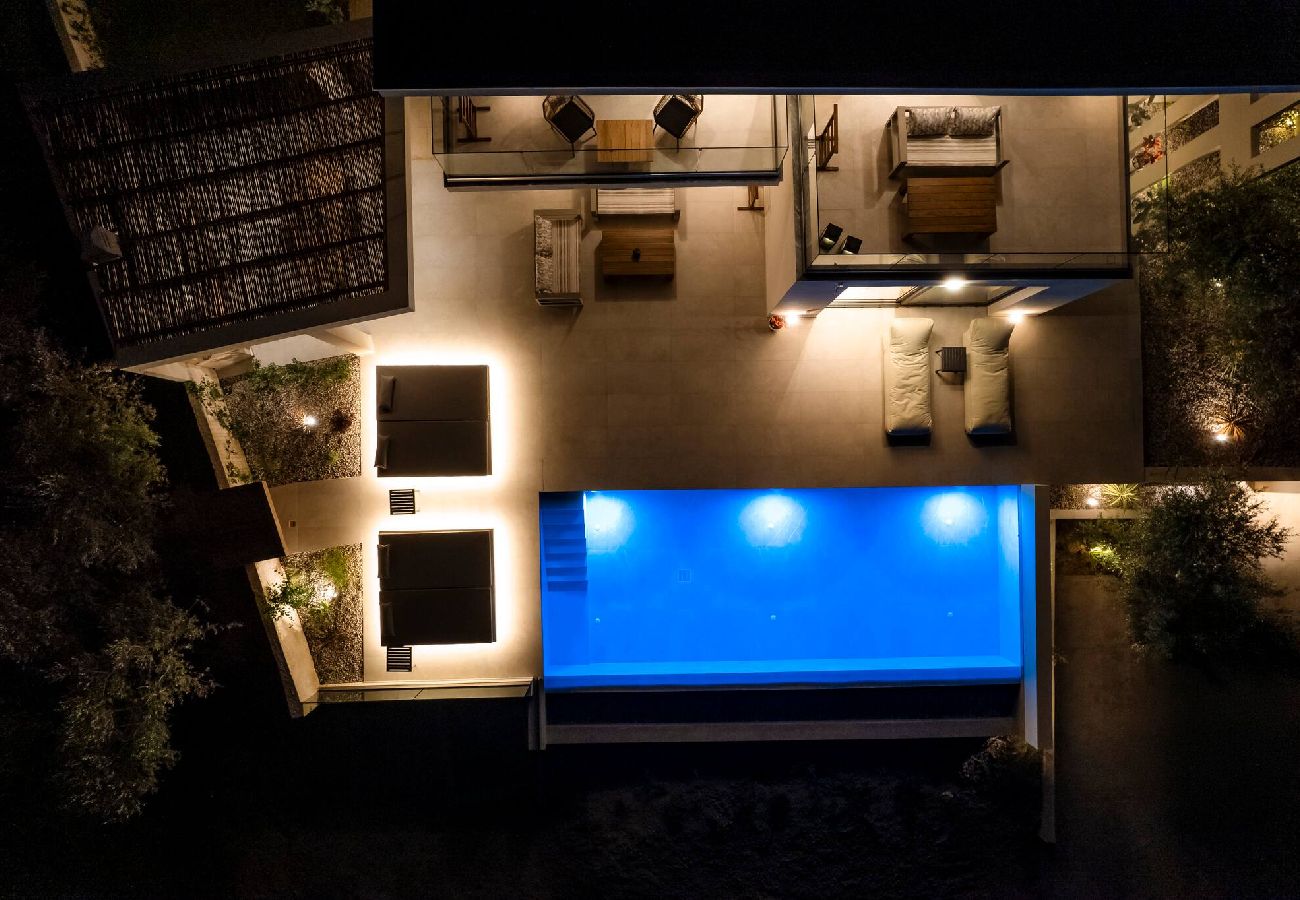 Villa in Kipseli - Floralba Luxury Villa, Essence of Sea View Living