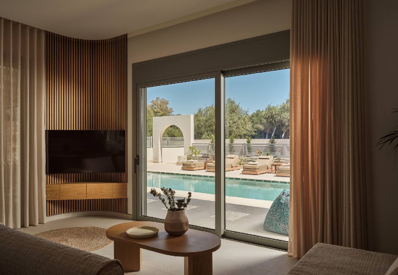 Villa in Mouzaki - Villa D&A, A Private Sanctuary With Heated Pool