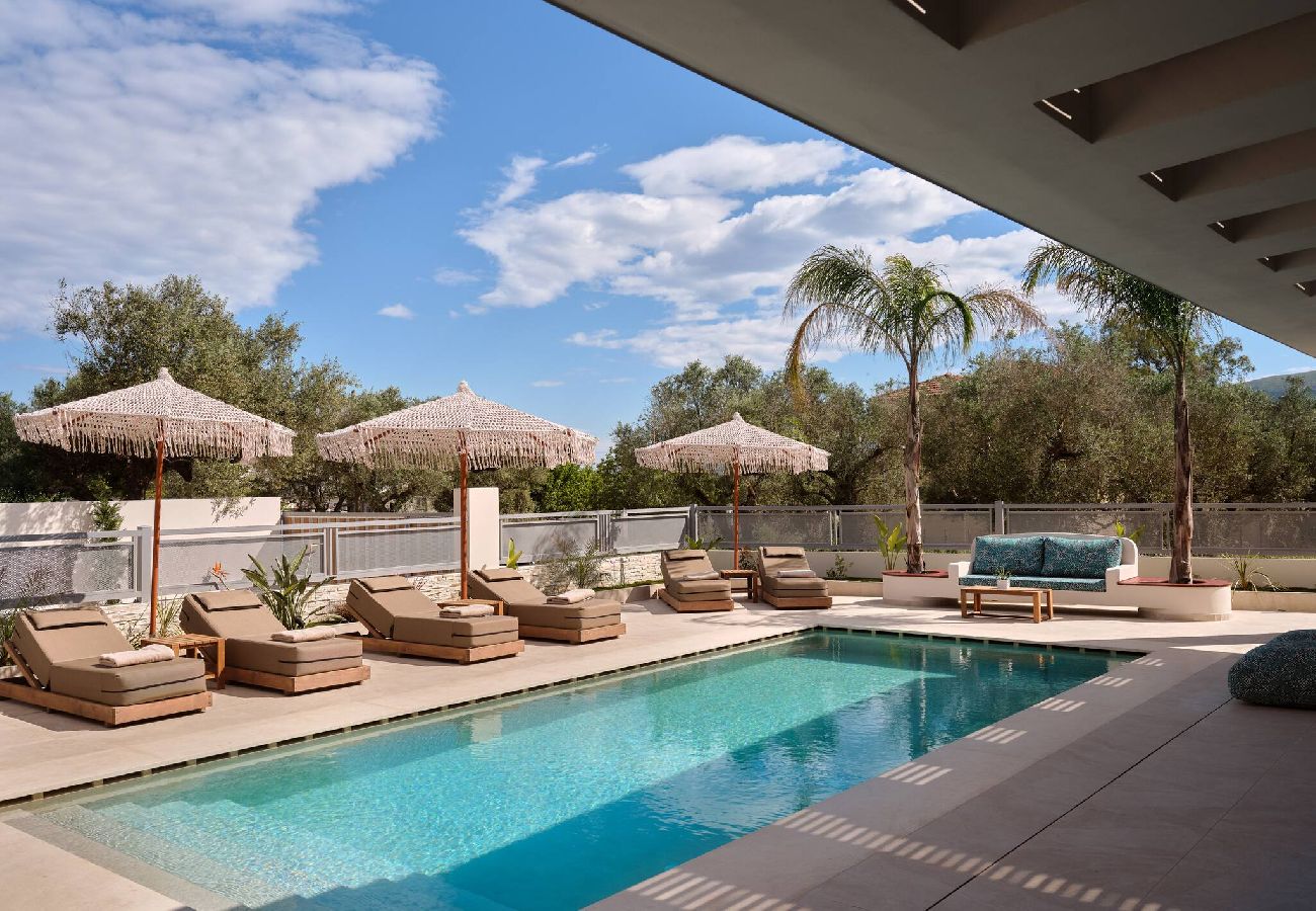 Villa in Mouzaki - Villa D&A, A Private Sanctuary With Heated Pool
