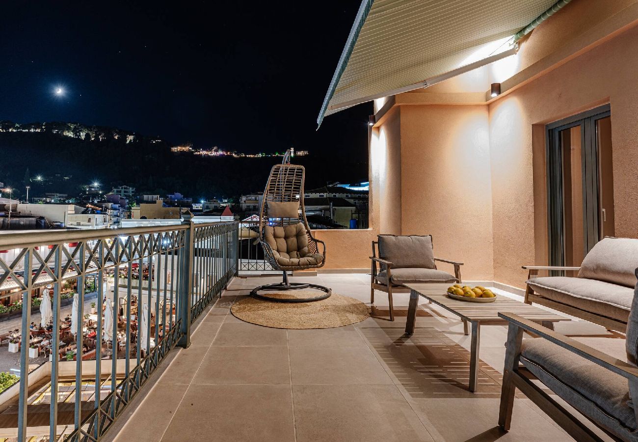 Apartment in Zakynthos - Plateia Rooftop Suite with Sea & City Views