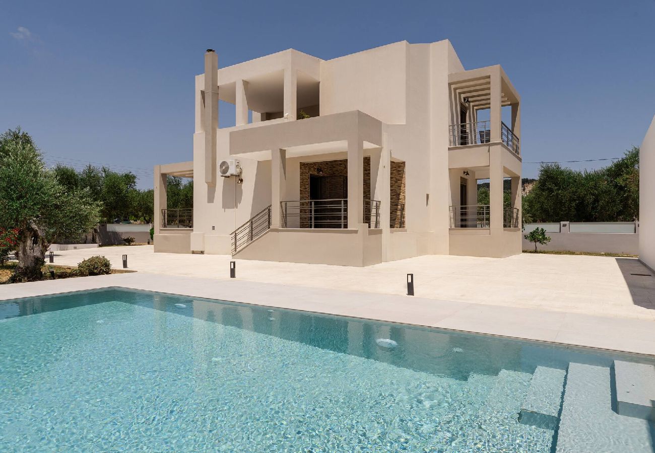 Villa in Zakynthos - Antorgia, An Olive-Framed Villa with Private Pool