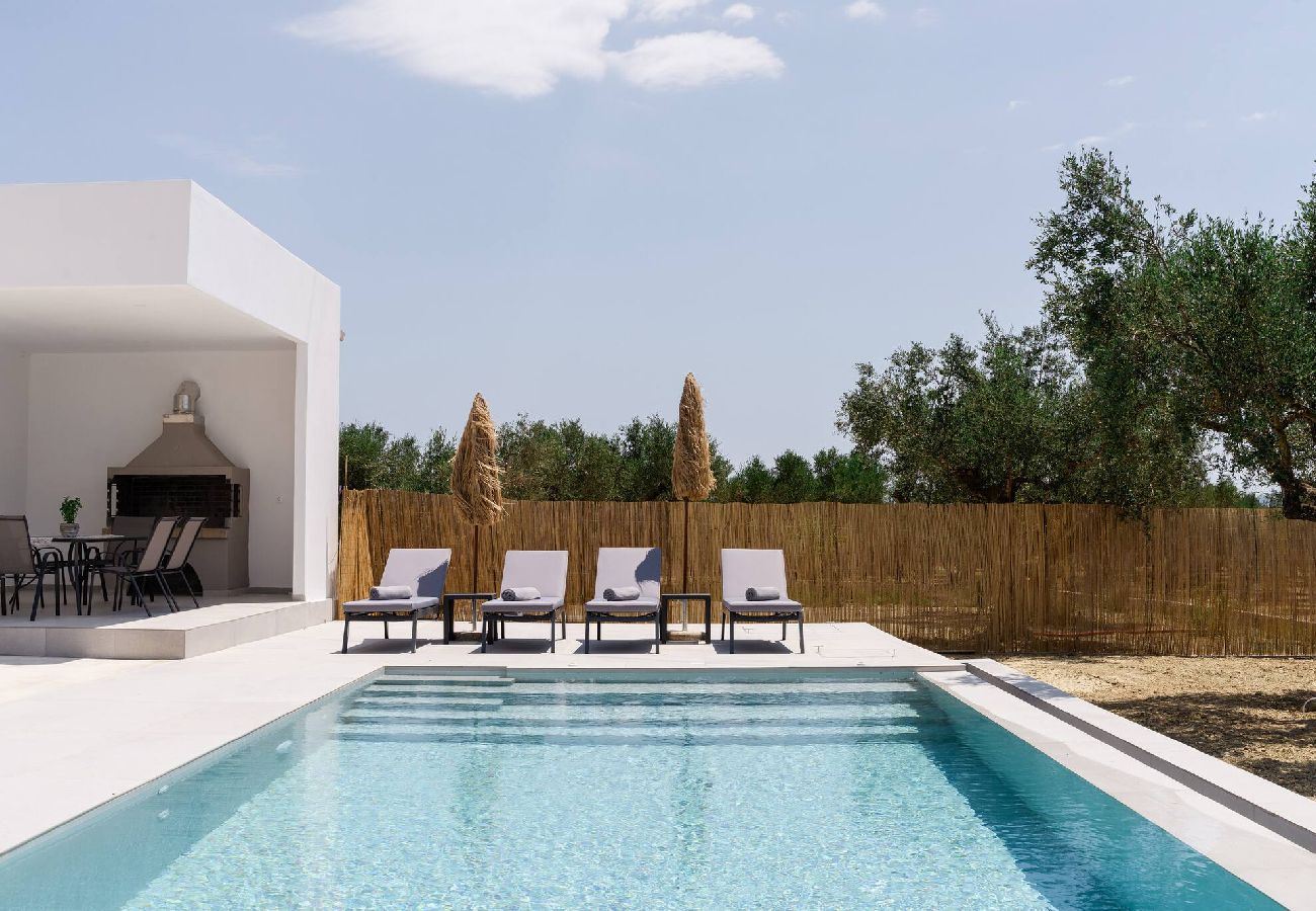 Villa in Zakynthos - Antorgia, An Olive-Framed Villa with Private Pool
